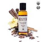 Made in the USA As You Like It Chai Massage Oil