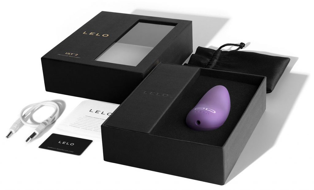 LELO Lily 2 shown in its packaging